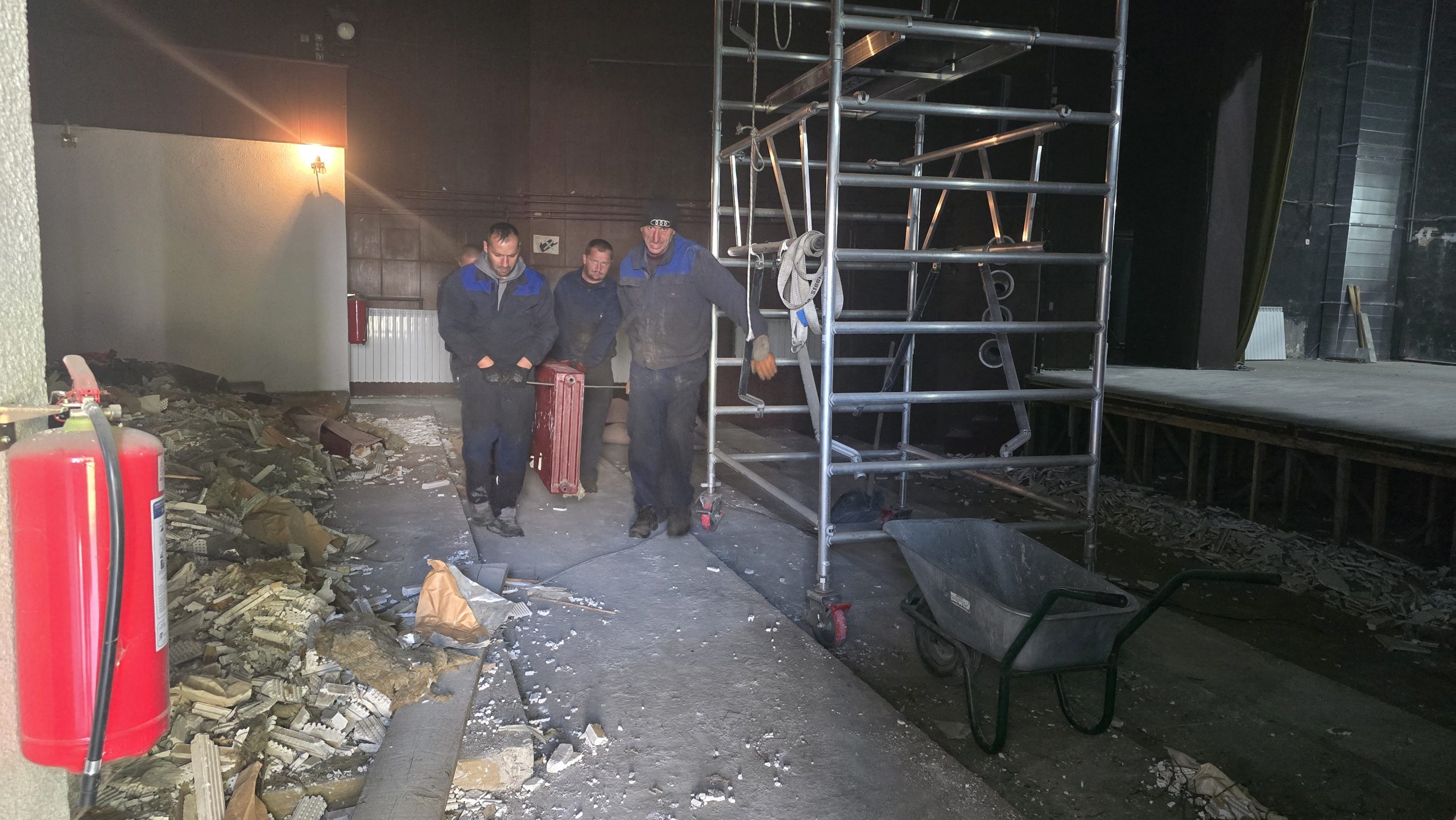 КОМПЛЕТНА РЕКОНСТРУКЦИЈА  КУЛТУРНОГ ЦЕНТРА У ЗАВРШНОЈ ФАЗИ